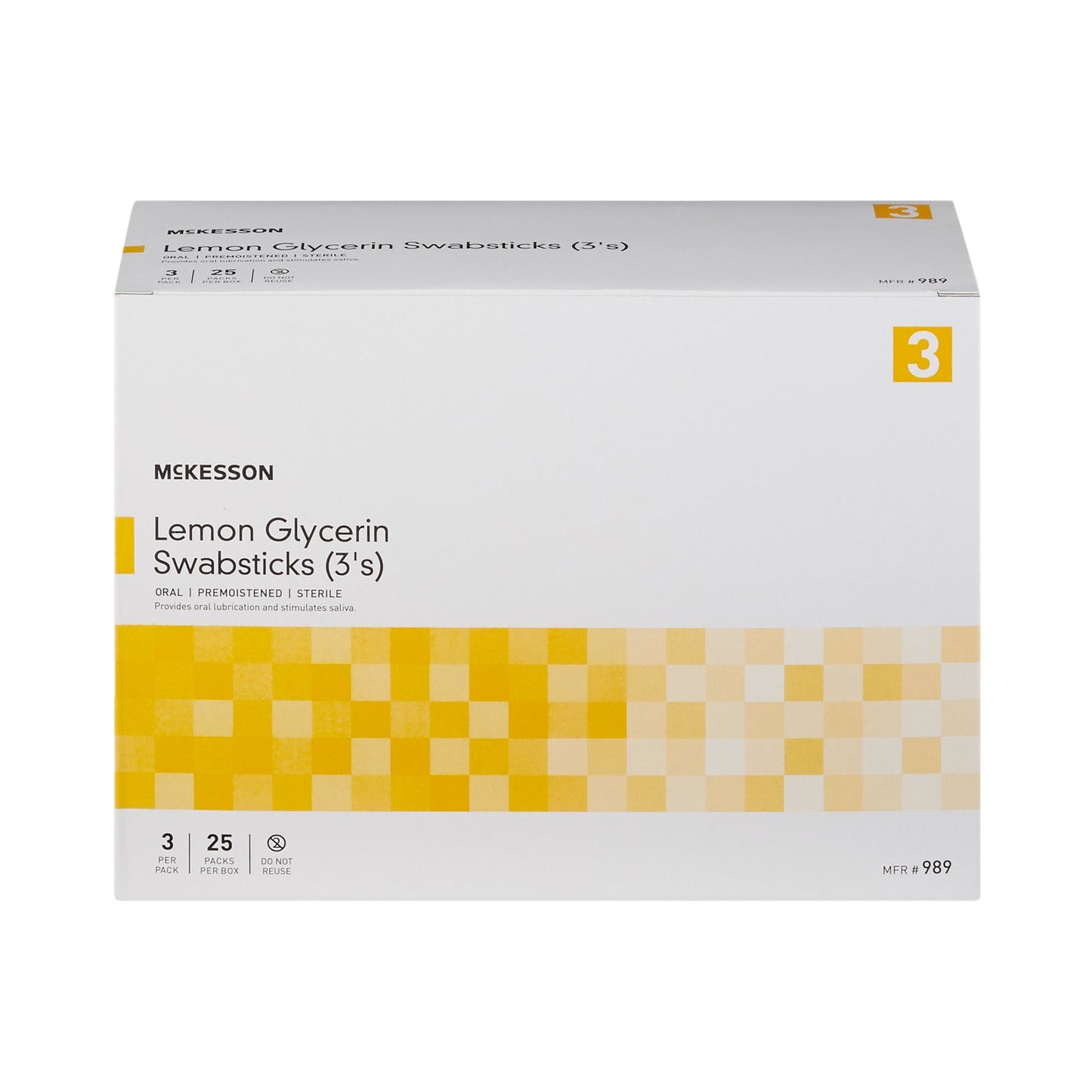 SWABSTICK, LEMON GLYCERIN STR