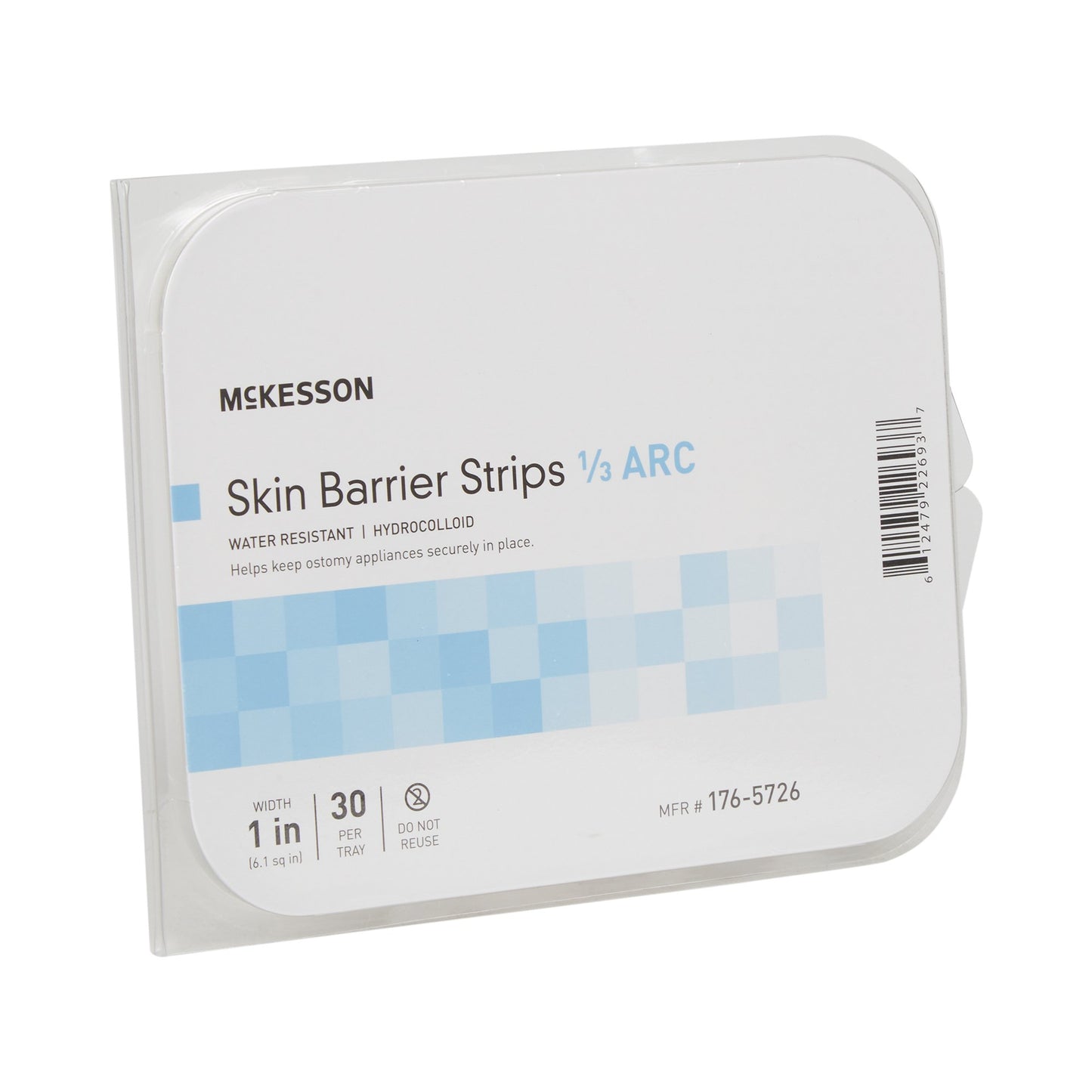BARRIER, SKIN OSTOMY 1/3-ARC