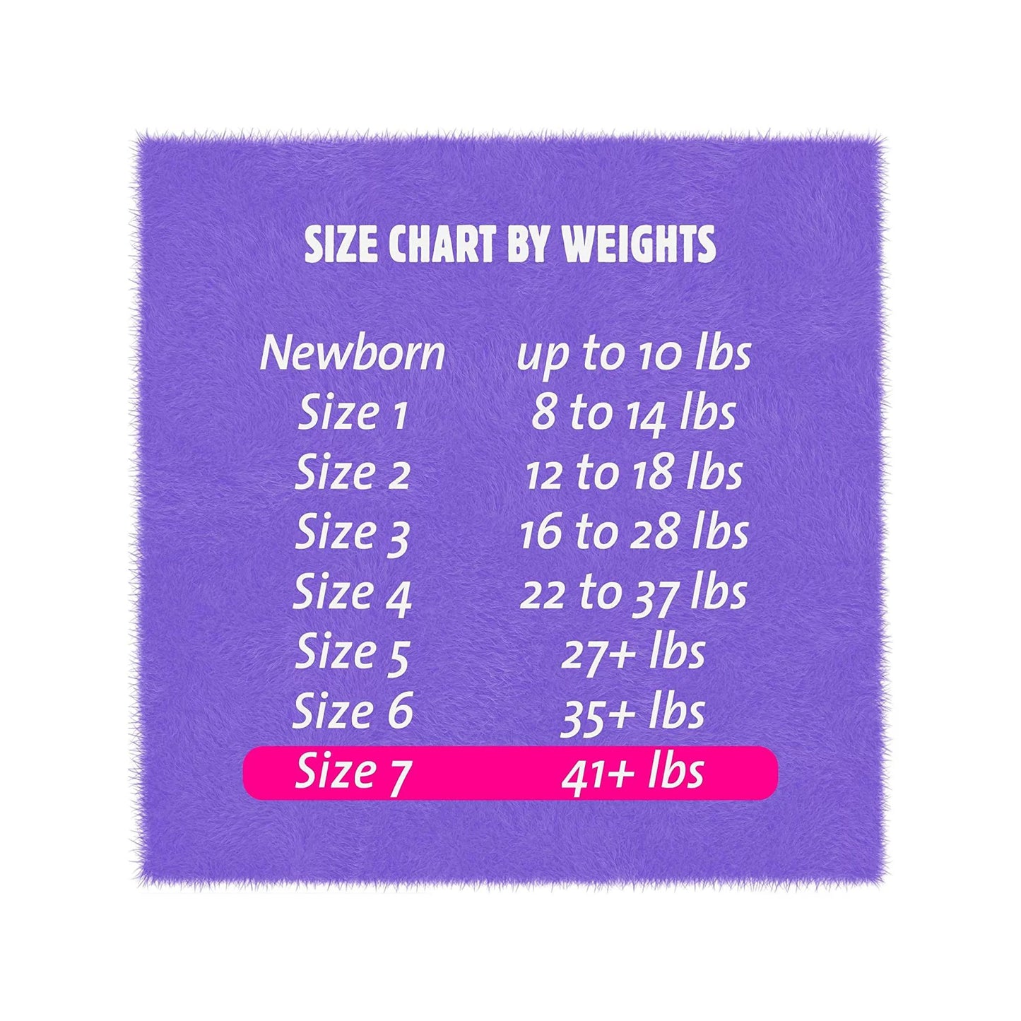 DIAPER, BABY CUTIES PREVAIL 41+LBS SZ7