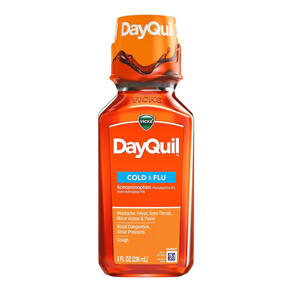 DAYQUIL, LIQ COLD/FLU 8OZ9PG