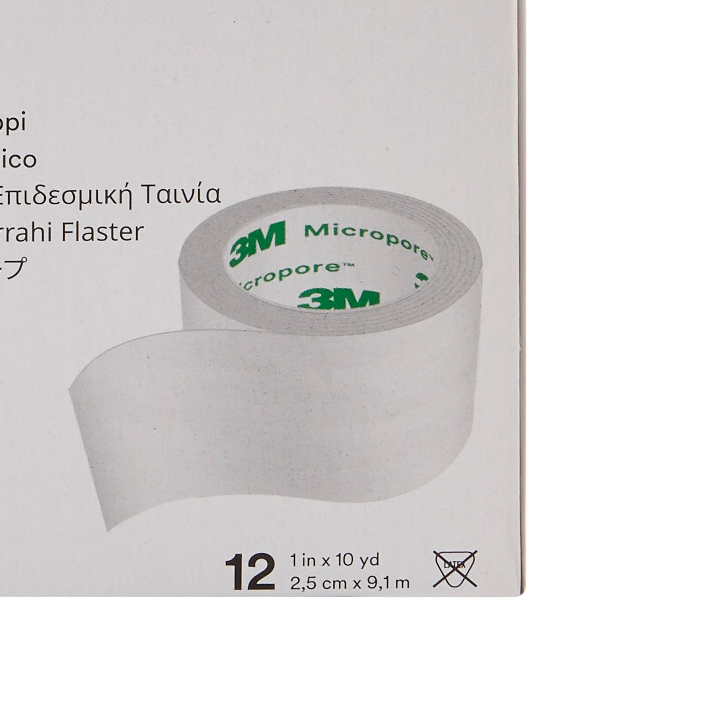 TAPE, ADHSV PAPER MICROPORE 1"X10YDS
