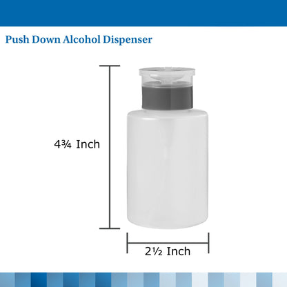 DISPENSER, ALCHL NO IMPRNT TRANSLCNT LF 9OZ