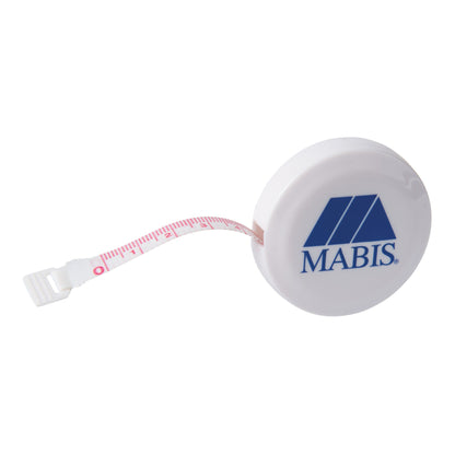 TAPE MEASURE, RETRACTABLE 1/4"X60" EA MABIS