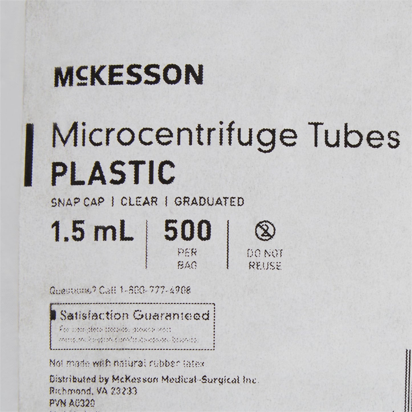TUBE, MICROCENTRIFUGE W/SNAP CCAP NAT 1.5ML