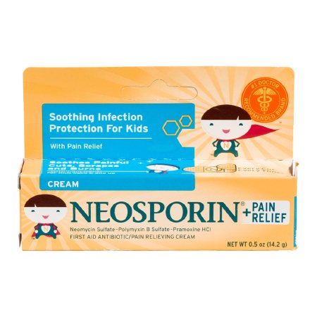 NEOSPORIN+PAIN RELIEF, CRM KIDS 0.5OZ 9JJSLS