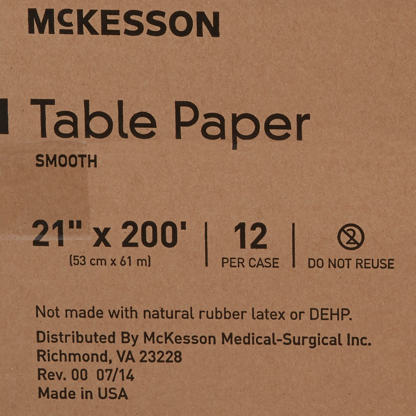 PAPER, TABLE SMTH ECON WHT 21"X200'