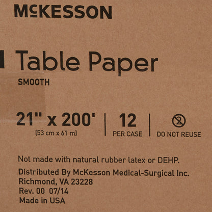 PAPER, TABLE SMTH ECON WHT 21"X200'