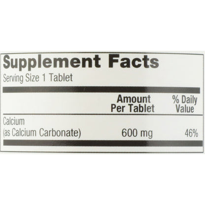 VITAMIN CALCIUM CARBONATE, CAP600MG