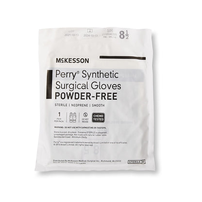GLOVE, SURG NPRN 8.5 STR2 SMTHCHEMO