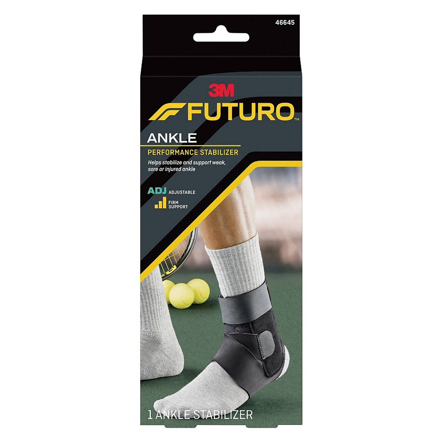 ANKLE STABILIZER, SPORT DLX ADJ 2X3.75X9