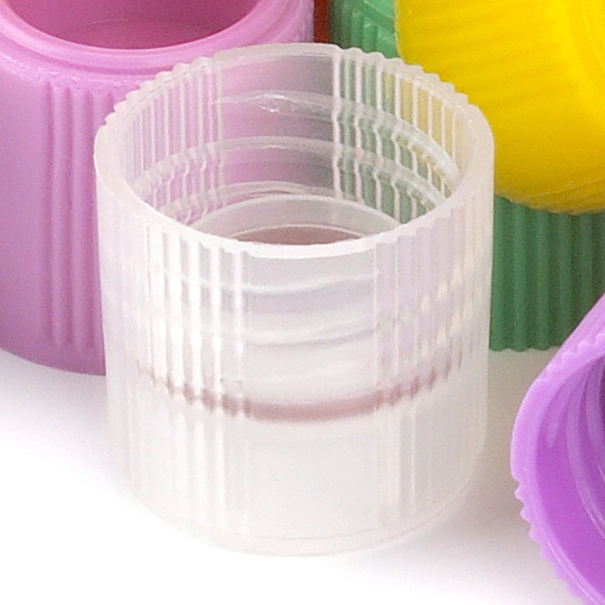 CAP, SCREW F/SAMPLE TUBES CLR