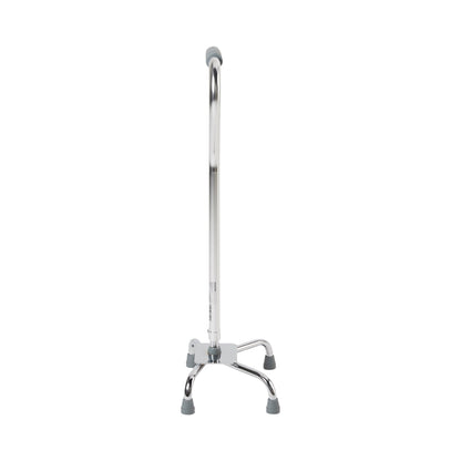 CANE, QUAD/LG BASE ALUM CHROME