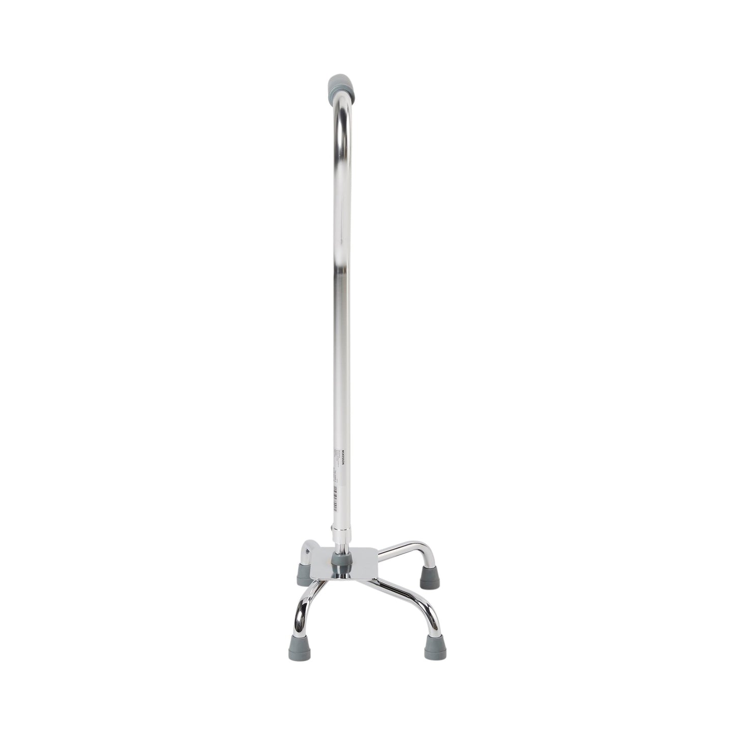 CANE, QUAD/LG BASE ALUM CHROME