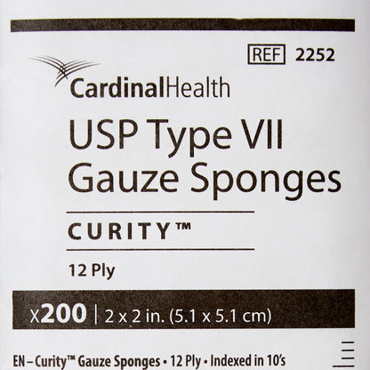 SPONGE, GAUZE 12PLY 2"X2"