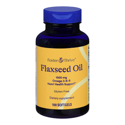 FLAXSEED OIL, CAP SGEL FT SM 1000MG