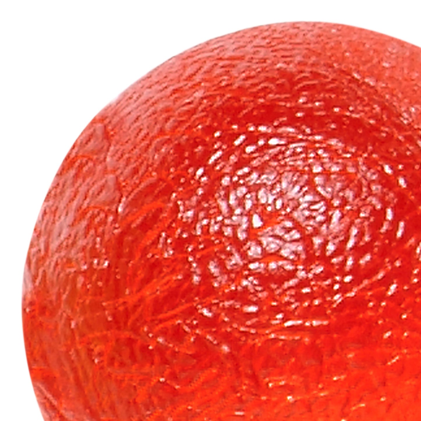 BALL, CANDO EXERCISE F/GRIP STRENGTH RED FABENT