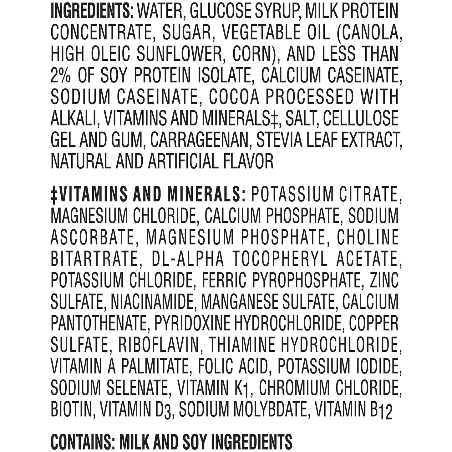 BOOST, HIGH PROTEIN CHOCOLATE8OZ