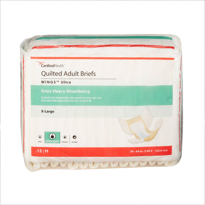 BRIEF, WINGS ULTRA QUILTED XLG
