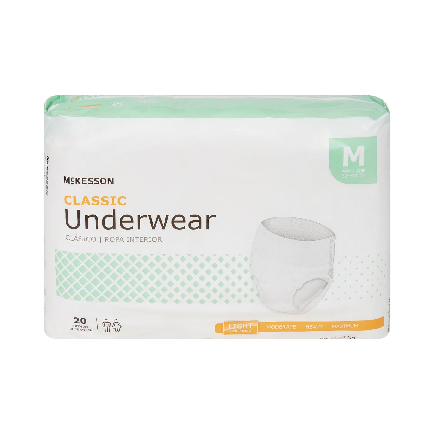 UNDERWEAR, CLASSIC MED 32-44