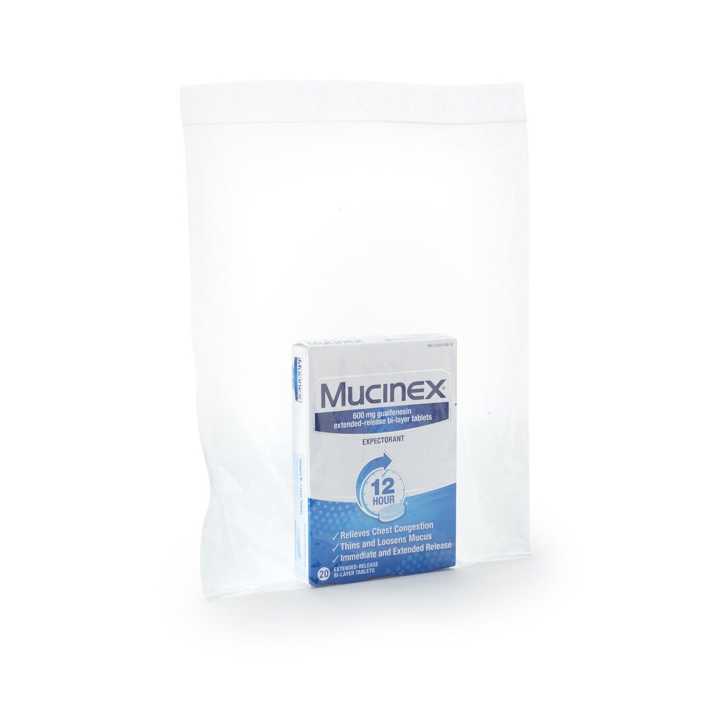 MUCINEX, TAB ER 600MG