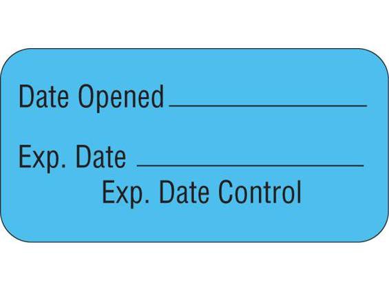 LABEL, EXPIRATION DATE OPENED