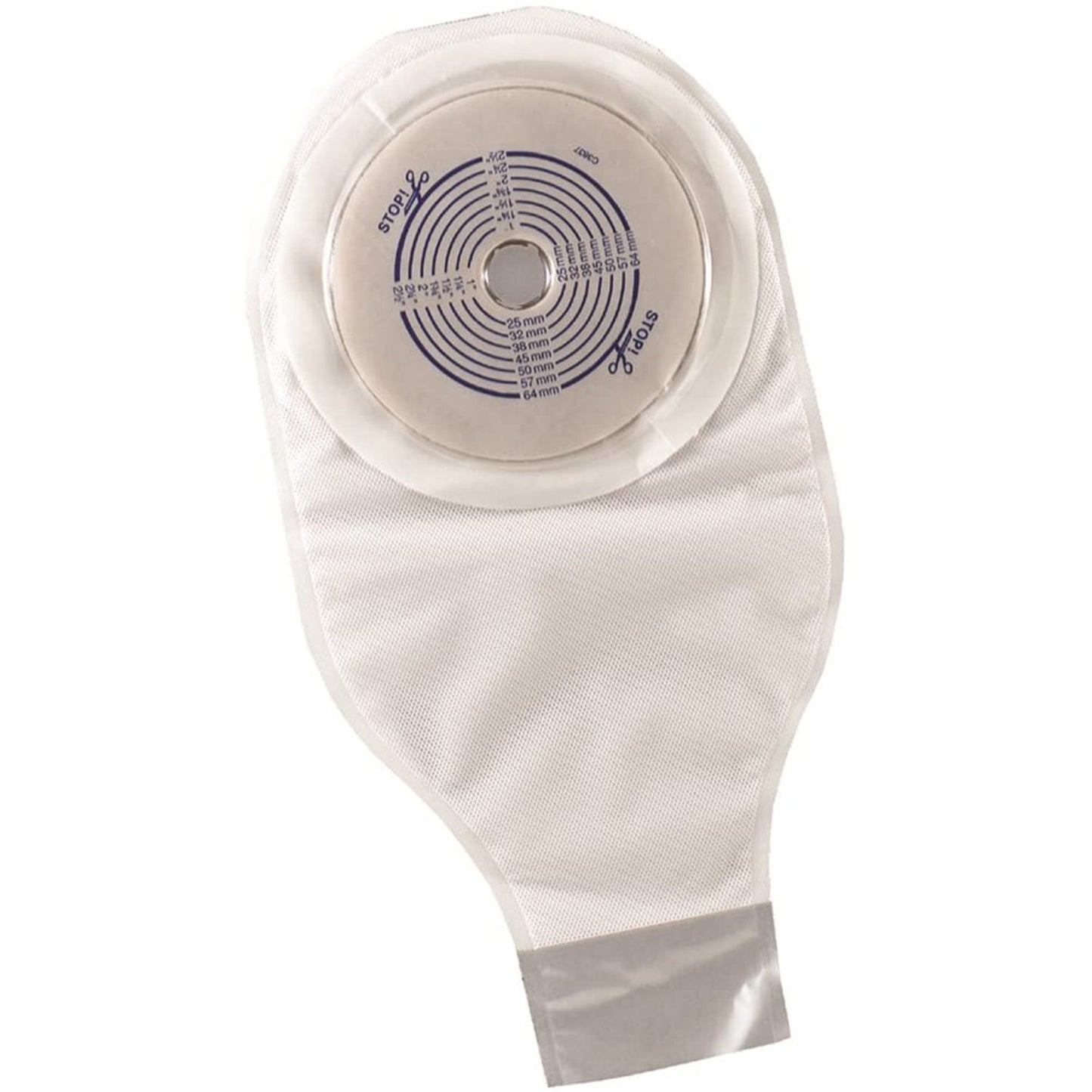 POUCH, DRN 12" TRANS 1PC