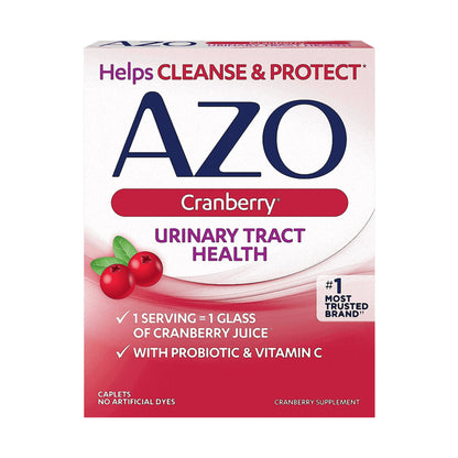 AZO CRANBERRY W/PROBIOTIC/VITC, TAB