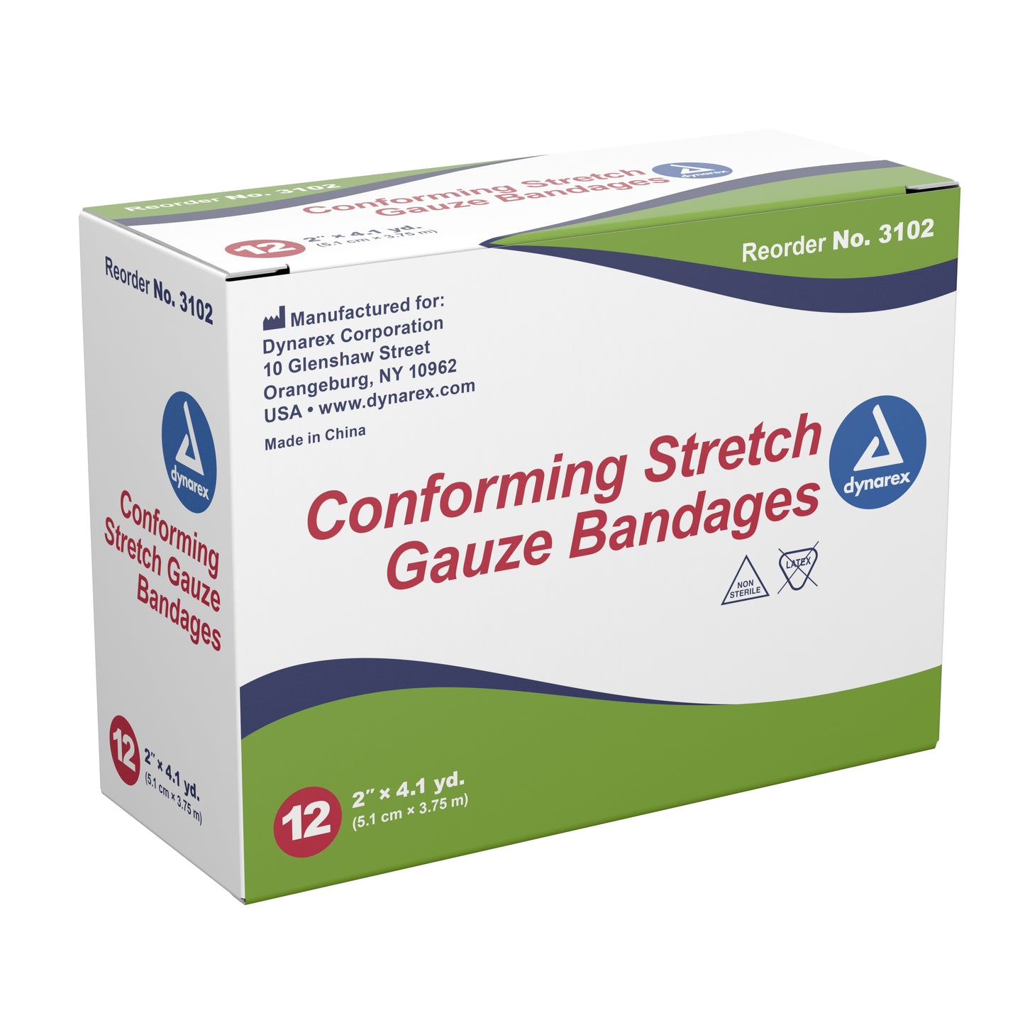 GAUZE, STRCH 2" N/S