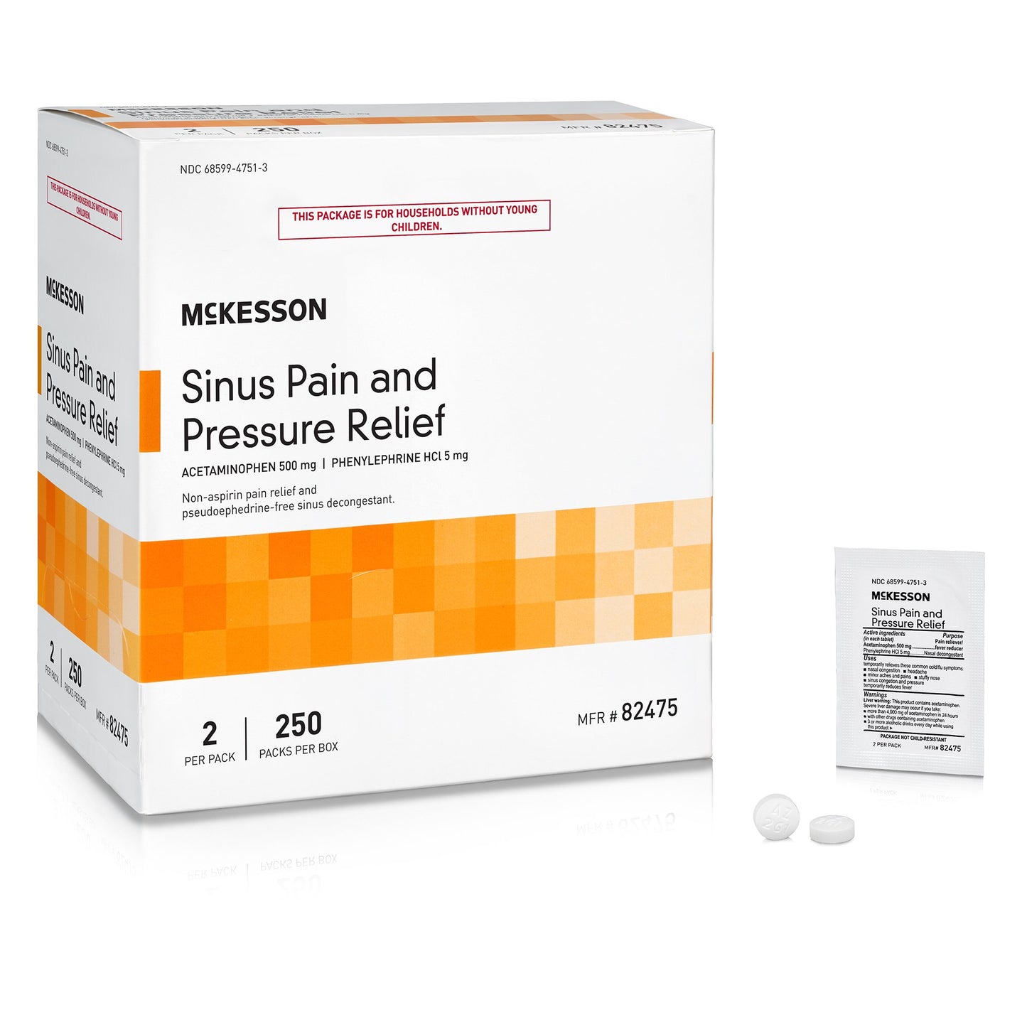 SINUS PAIN & PRESS RELIEF, TABTAB