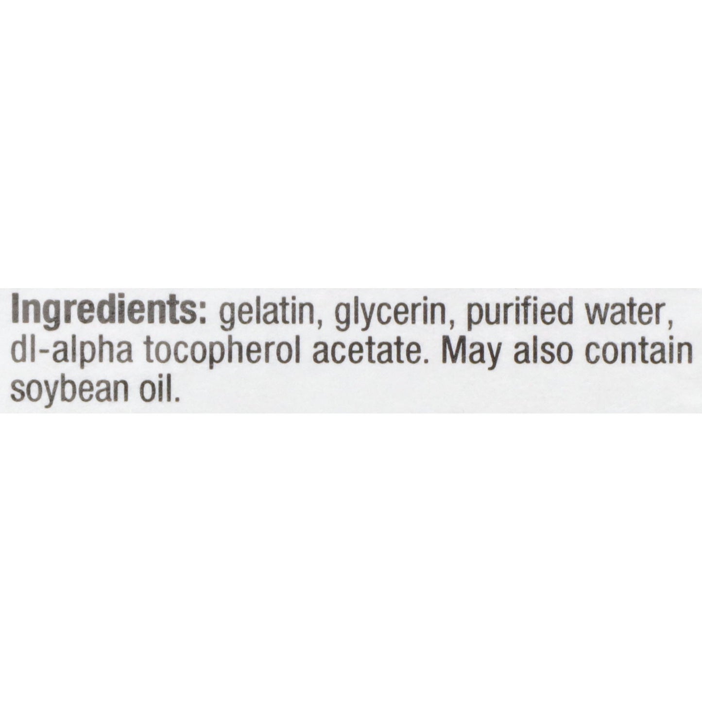 VIT E, SFT GEL 400IU