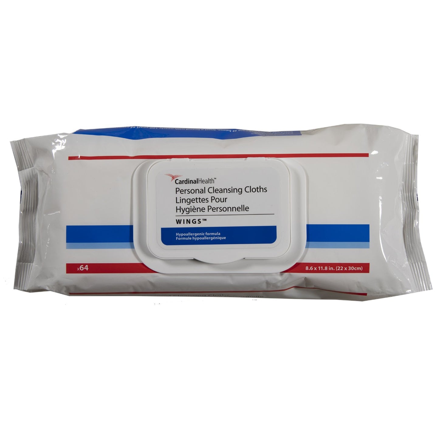 WIPE, CLEANSING CLOTH WINGS PERSONAL