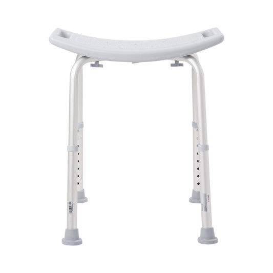 BENCH, BATH W/O BACK ALUMINUMFRAME 300LBS