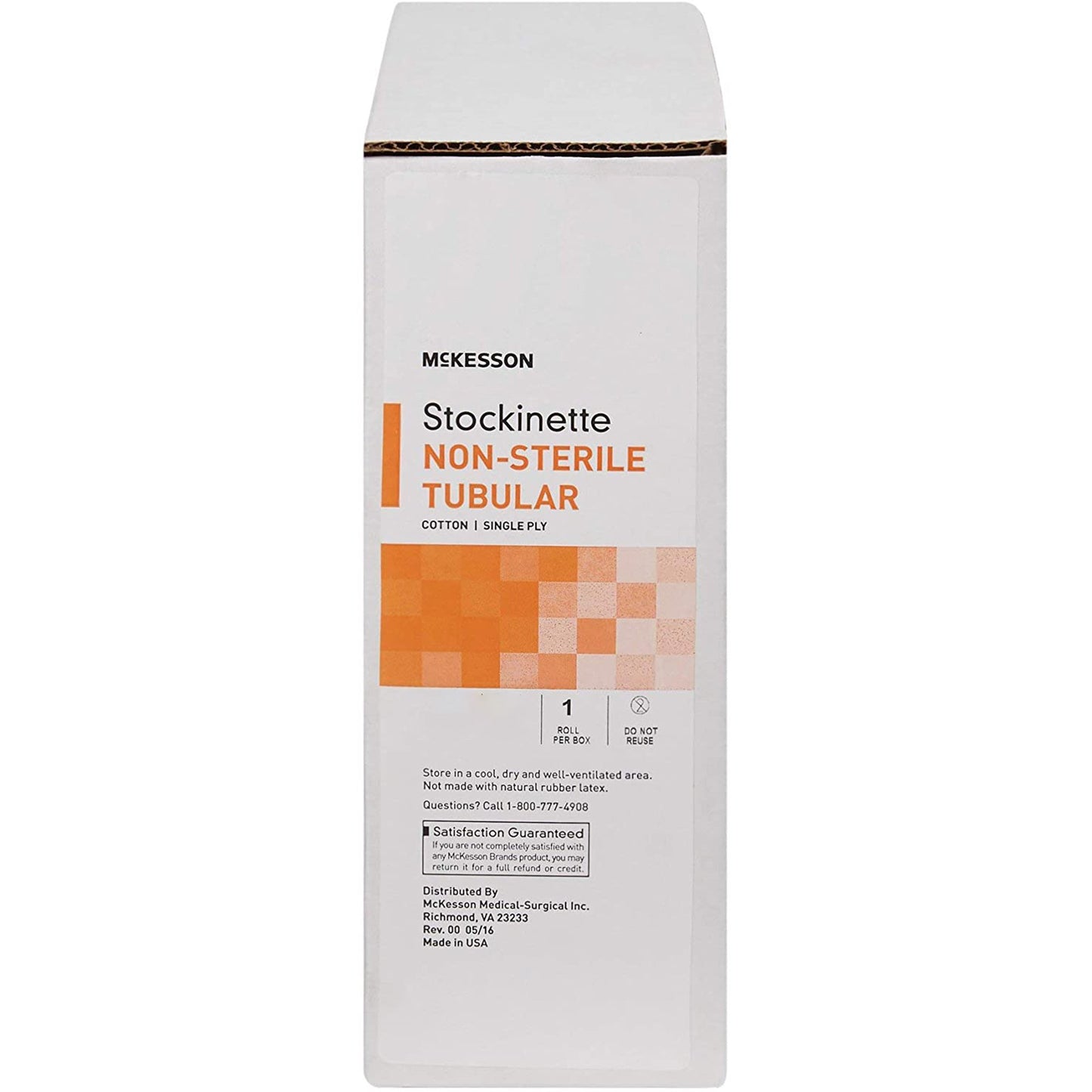 STOCKINETTE, TUBE CTN 8"X25YD