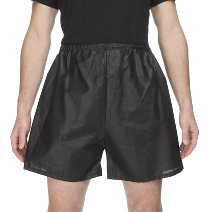 SHORTS, BOXER SPA DISP BLK LG-XLG