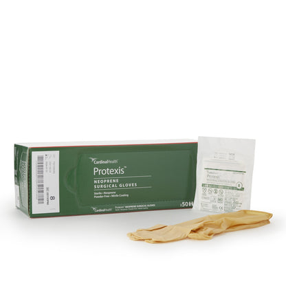 GLOVE, SURG NPRN 8.0 STR2 SMTHCHEMO