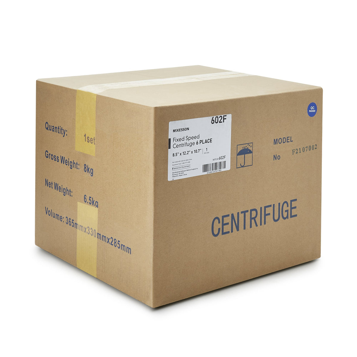CENTRIFUGE, 6PL FXD SPEED 3400RPM