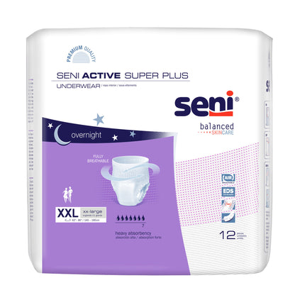 UNDERWEAR, SENI ACTIVE SUPER PLUS 2XLG