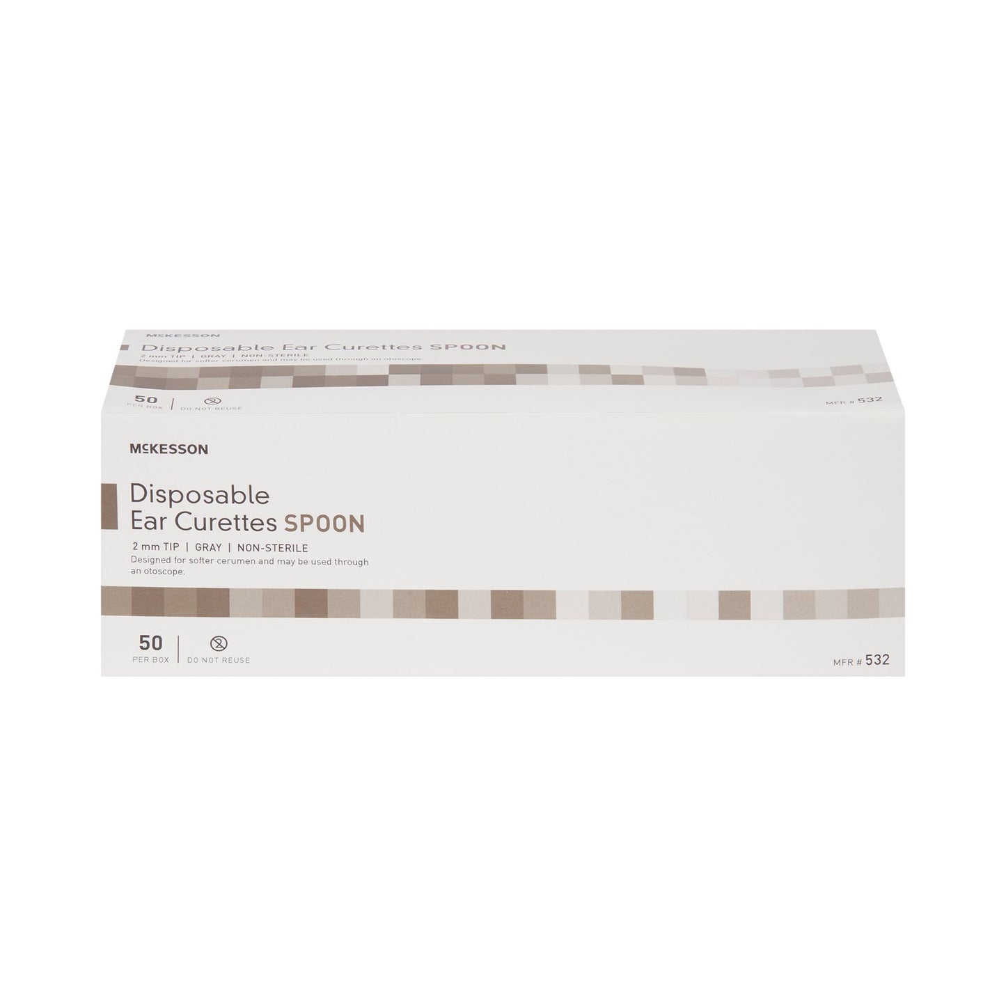 CURETTE, EAR SPOON GRY 2MM