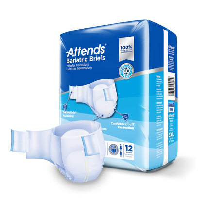 BRIEF, BARIATRIC ULTIMATE ABSORBENCY 3XLG 85"
