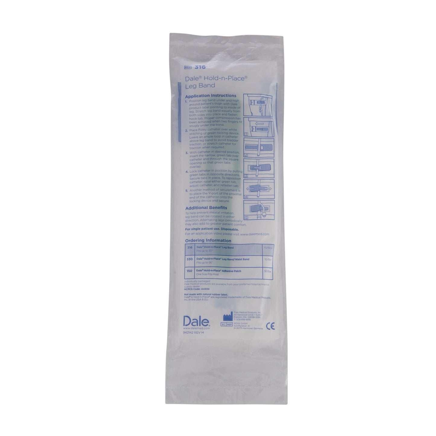 HOLDER, CATHETER LEG STRAP