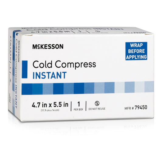 ICE PACK, INSTANT COLD COMPRESX4"
