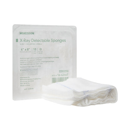 XRAY DET GAUZE 4X8X16P ST10S