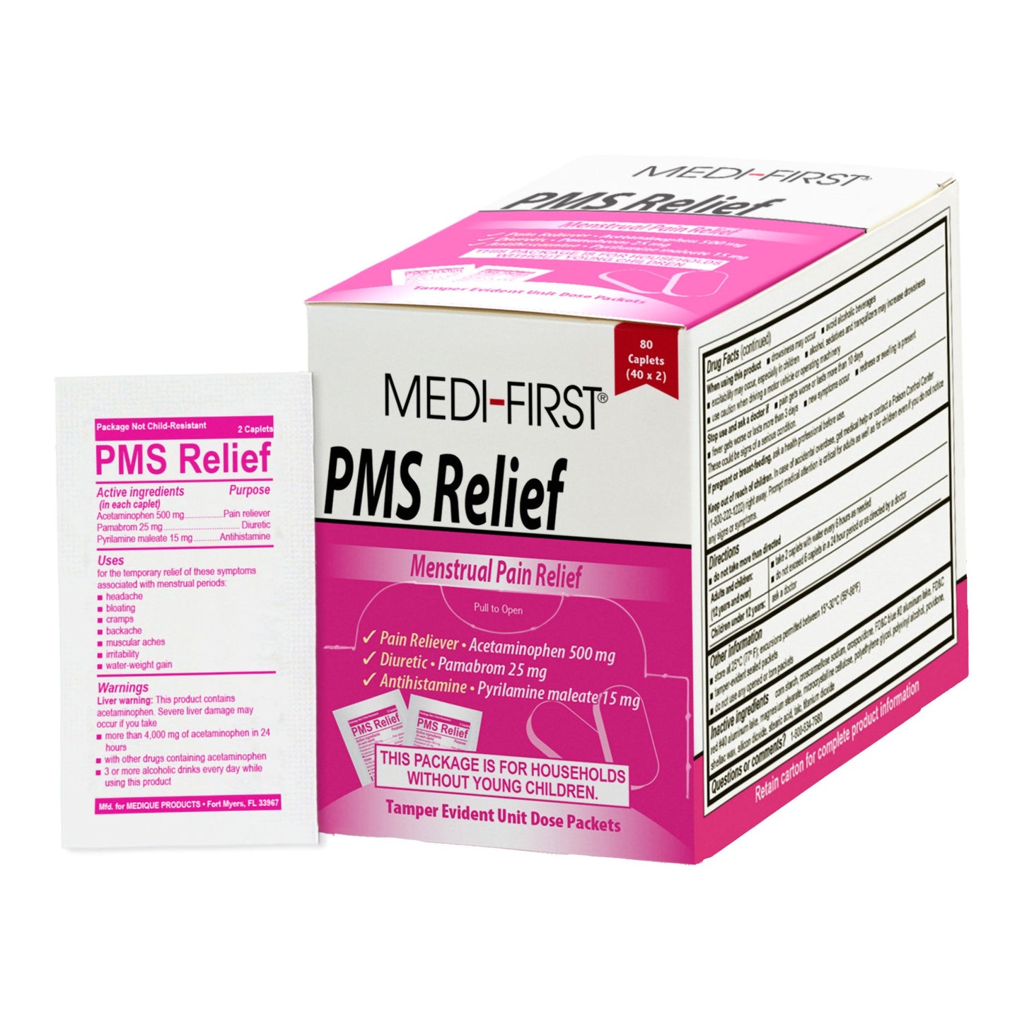 PMS RELIEF, TAB 500MG/25MG/15MG