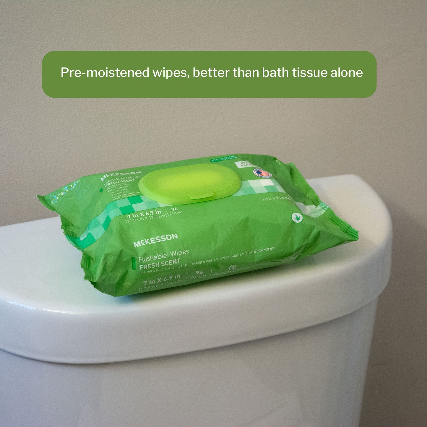 WIPE, WET FLUSHABLE SCENTED SFT PK W/LID