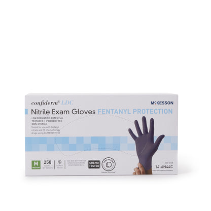 GLOVE, EXAM NTRL MED N/S CHEMOLDC BLU