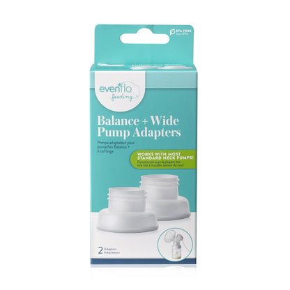 ADAPTER, PUMP BALANCE+ F/WIDENECK BOTTLE 2PK