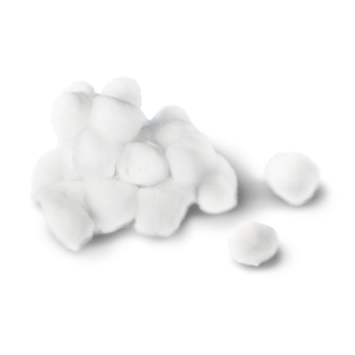 COTTON BALLS, N/S MED