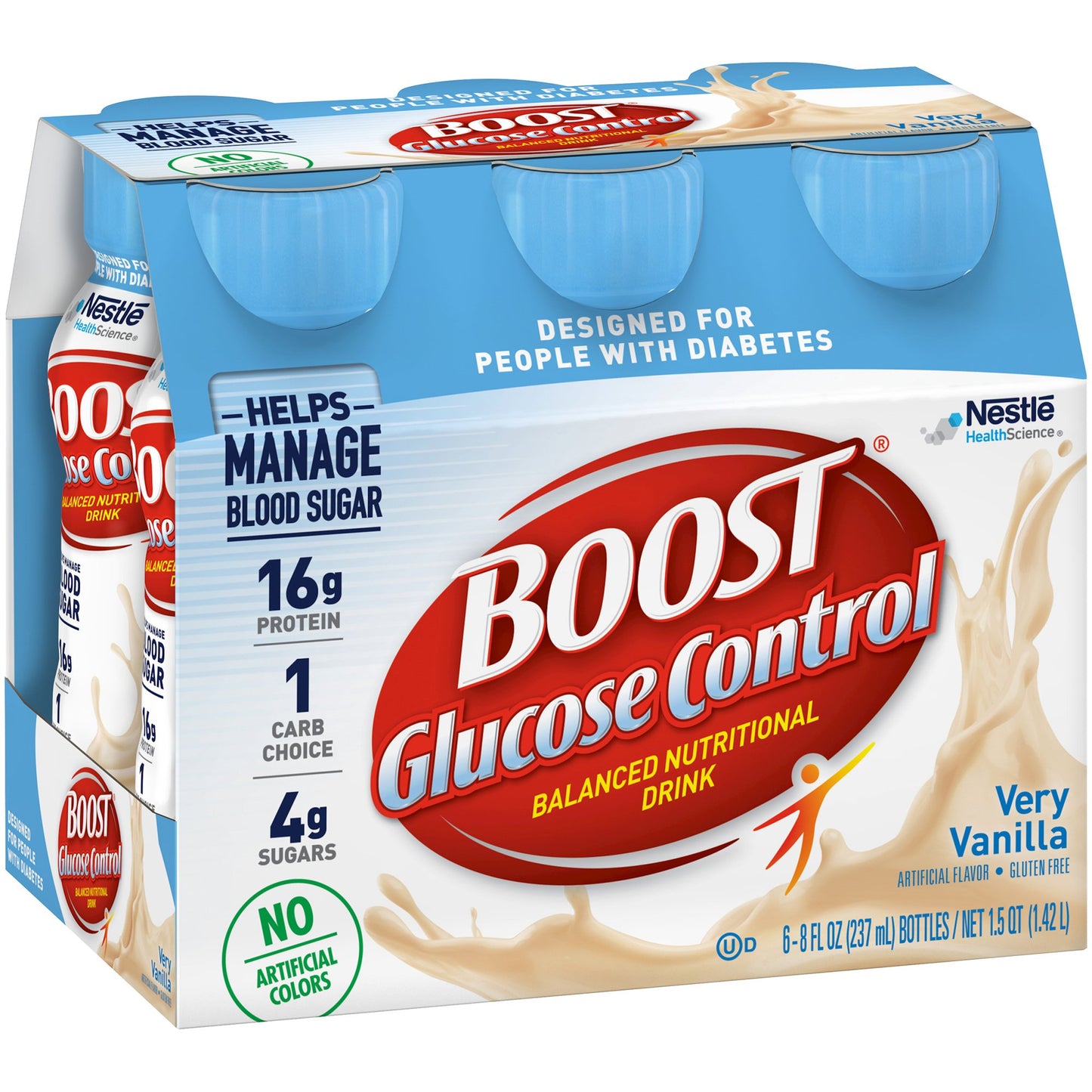 BOOST, GLUCOSE CONTROL VERY VANILLA E 8OZ