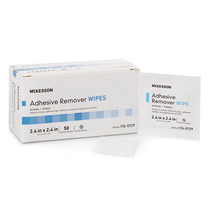 WIPE, ADH REMOVER 2.4"X2.4"