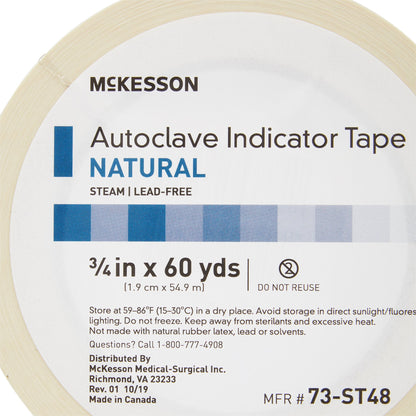 TAPE, INDICATOR STM 3/4"
